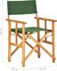 Elior krzesła reżyserskie składane zestaw Martin, zielone (7377) 8
