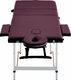 vidaXL Składany stół do masażu, 3 strefy, aluminiowy, fioletowy 4