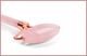 Yeye Zestaw roller + kamień Gua Sha do masażu i relaksu - różowy kwarc 2