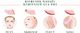 Yeye Zestaw roller + kamień Gua Sha do masażu i relaksu - różowy kwarc 4