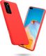 Crong Crong Color Cover etui plecki na Huawei P40 (czerwony) 2