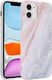 Crong Crong Marble Case etui ochronne na iPhone 11 (różowy) 2