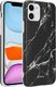 Crong Crong Marble Case etui ochronne na iPhone 11 (czarny) 2