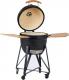 Kamado Grill ogrodowy Węglowy Classic 44.5 cm x 44.5 cm czarny 1
