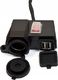 eXtremestyle Gniazdo zapalniczki 12V 2x USB 5V motocykl 3 w 1 1