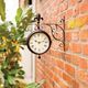 Esschert Design Esschert Design Zegar dworcowy z termometrem, TF005 1