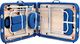 Bodyfit Stół, łóżko do masażu 2-segmentowe aluminiowe XXL uniwersalny (553) 3