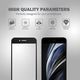 Crong Crong 3D Armour Glass Szkło hartowane 9H na cały ekran iPhone SE 2020 / 8 / 7 + ramka instalacyjna uniwersalny 4