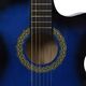 vidaXL Gitara akustyczna z wycięciem, 6 strun i equalizer, niebieska 5