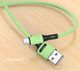 Kabel USB Usams USB-A - microUSB 1 m Zielony (69871-uniw) 3