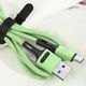Kabel USB Usams USB-A - microUSB 1 m Zielony (69871-uniw) 6