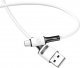 Kabel USB Usams USB-A - microUSB 1 m Biały (69869-uniw) 1