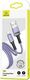 Kabel USB Usams USB-A - Lightning 1 m Fioletowy (69866-uniw) 2