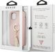 Guess Guess GUHCN58RSSARG iPhone 11 Pro różowy/pink hard case Saffiano with ring stand 7