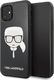 Karl Lagerfeld Karl Lagerfeld KLHCN61DLHBK iPhone 11 czarny/black Iconic Glitter Karl`s Head 1