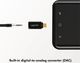 Adapter USB LogiLink USB-C - Jack 3.5mm Czarny  (UA0356) 3