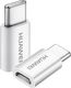 Adapter USB Huawei AP52 USB-C - microUSB Biały  (Hua000142) 1