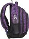 BAGMASTER Plecak szkolny trzykomorowy Energy 9 D violet/black 3