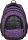 BAGMASTER Plecak szkolny trzykomorowy Energy 9 D violet/black 4