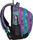 BAGMASTER Plecak szkolny trzykomorowy Energy 9 C Violet/green/gray 3