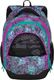 BAGMASTER Plecak szkolny trzykomorowy Energy 9 C Violet/green/gray 4