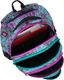 BAGMASTER Plecak szkolny trzykomorowy Energy 9 C Violet/green/gray 6