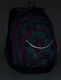 BAGMASTER Plecak szkolny trzykomorowy Energy 9 C Violet/green/gray 7