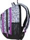 BAGMASTER Plecak szkolny trzykomorowy Energy 9 B violet/white/blue 2