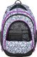 BAGMASTER Plecak szkolny trzykomorowy Energy 9 B violet/white/blue 5
