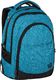 BAGMASTER Plecak Młodzieżowy trzykomorowy Digital 9 D Blue/black 1