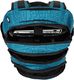 BAGMASTER Plecak Młodzieżowy trzykomorowy Digital 9 D Blue/black 8