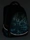 BAGMASTER Plecak Młodzieżowy trzykomorowy digital 9 B Blue/green/black 9