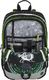 BAGMASTER Plecak szkolny Alfa 9 D Black/green/gray 5