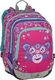 BAGMASTER Plecak Szkolny trzykomorowy Alfa 9 A Pink/violet 1
