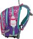BAGMASTER Plecak Szkolny trzykomorowy Alfa 9 A Pink/violet 2