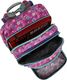 BAGMASTER Plecak Szkolny trzykomorowy Alfa 9 A Pink/violet 7