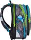 BAGMASTER Plecak szkolny Bagmaster Element 7 B czterokomorowy niebieski + szary + zielony 5