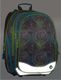 BAGMASTER Plecak szkolny Bagmaster Element 7 B czterokomorowy niebieski + szary + zielony 6