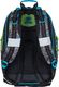 BAGMASTER Plecak szkolny Bagmaster Element 7 B czterokomorowy niebieski + szary + zielony 7