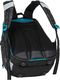 BAGMASTER Plecak szkolny Bagmaster Element 8 B czterokomorowy szary + czarny + niebieski 6