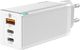 Ładowarka Baseus GaN C+C+A 1x USB-A 2x USB-C 4 A (BSU1595WHT) 3