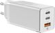 Ładowarka Baseus GaN C+C+A 1x USB-A 2x USB-C 4 A (BSU1595WHT) 5