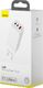 Ładowarka Baseus GaN C+C+A 1x USB-A 2x USB-C 4 A (BSU1595WHT) 7
