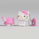 Pendrive Tribe Hello Kitty Angel, 4GB (FD004304) 2