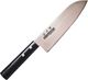 Masahiro Nóż Masahiro Sankei Santoku 165mm czarny [35841] uniwersalny 1