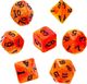 Rebel Komplet kości REBEL RPG - Akrylowe - Zachód Słońca 1