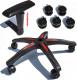 Fotel Warrior Chairs Sword Red 6