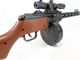 tomdorix Replika Pistolet Maszynowy PPSz wz. 1941 PEPESZA + Pistolet z Laserem + Granat 8