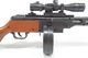 tomdorix Replika Pistolet Maszynowy PPSz wz. 1941 PEPESZA + Pistolet z Laserem + Granat 10