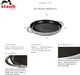 Patelnia STAUB grillowa Żeliwna 27cm 1
